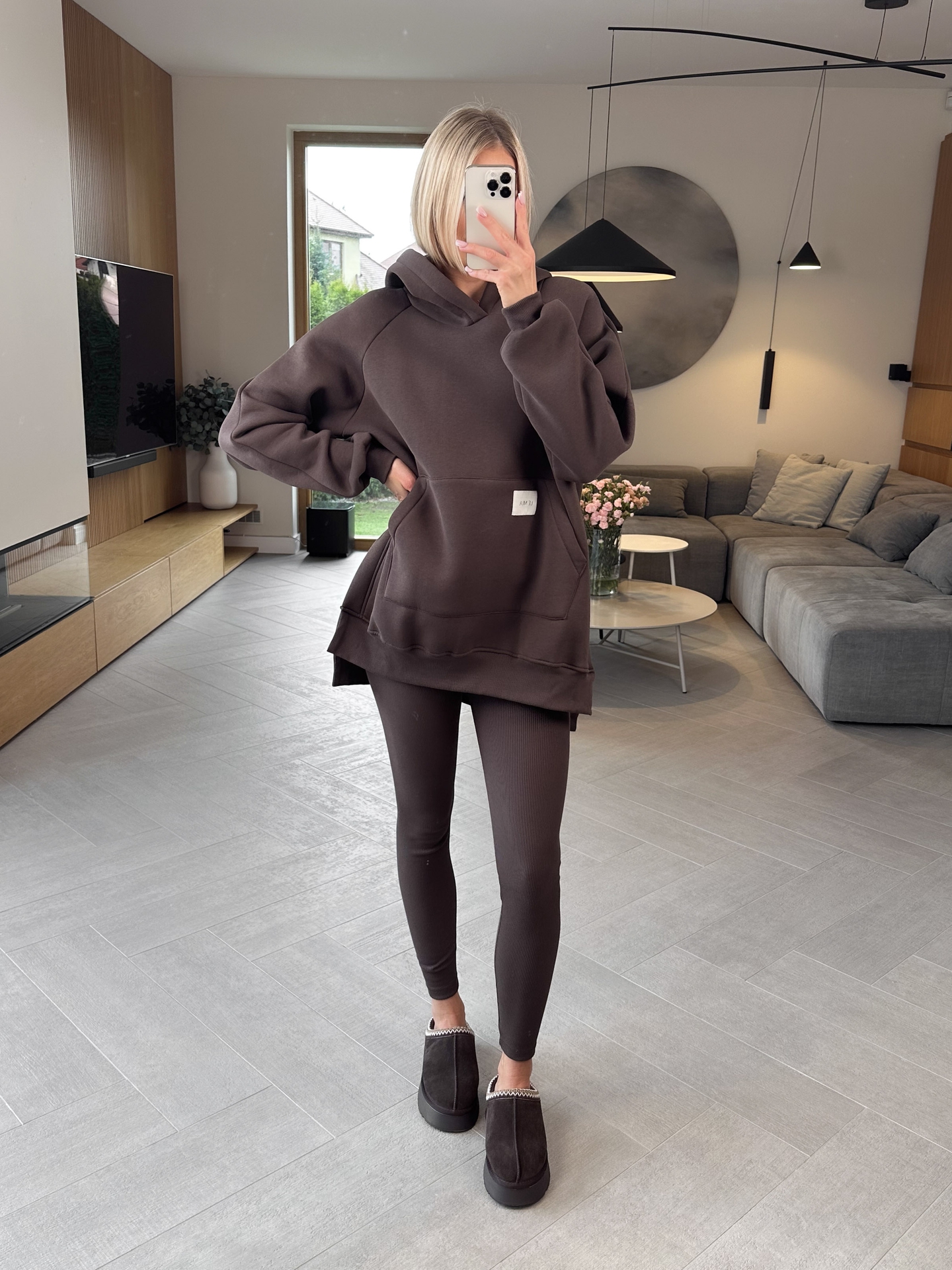 Komplet Brązowy Mist