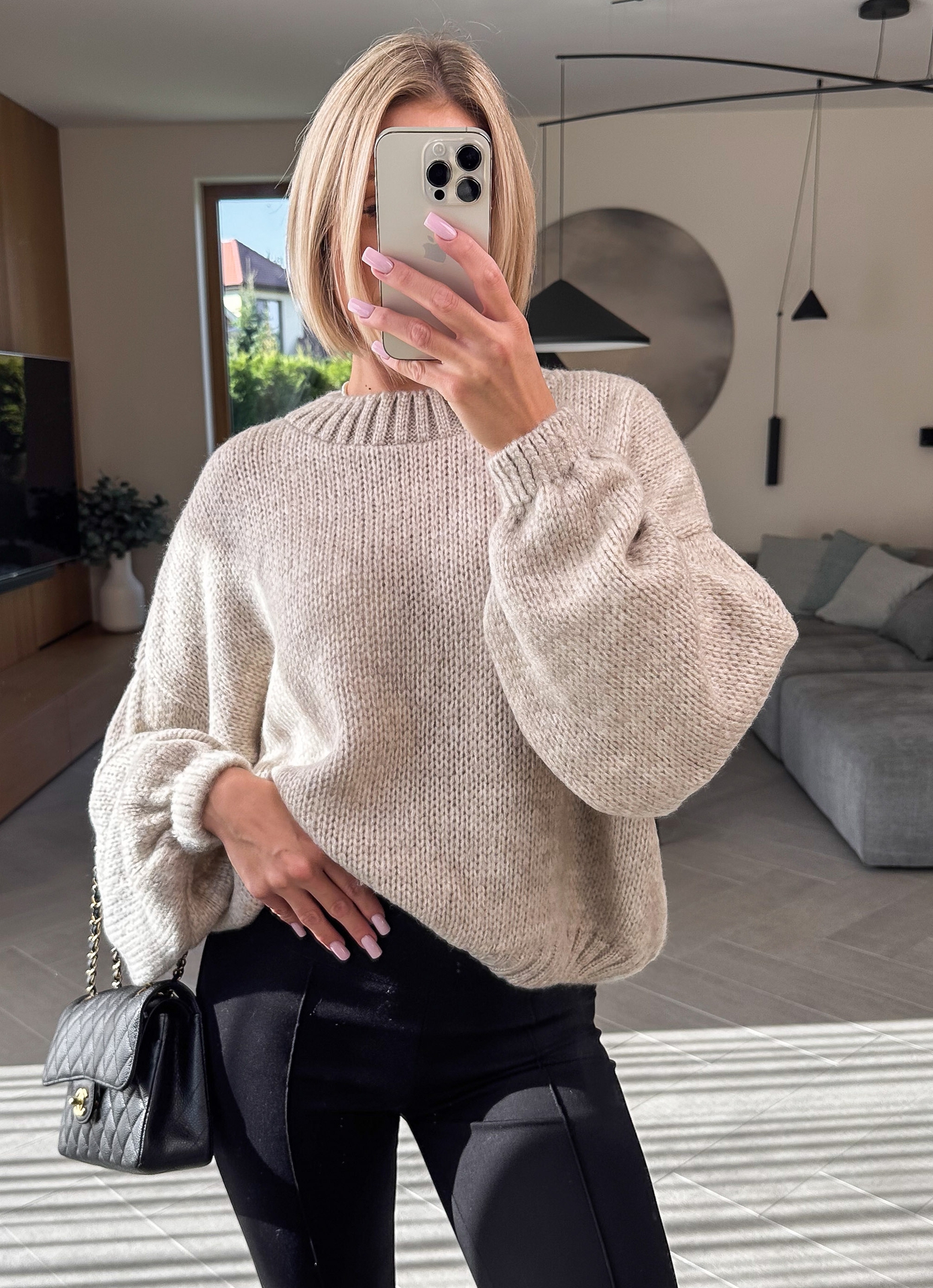 Sweter Beżowy Tilda