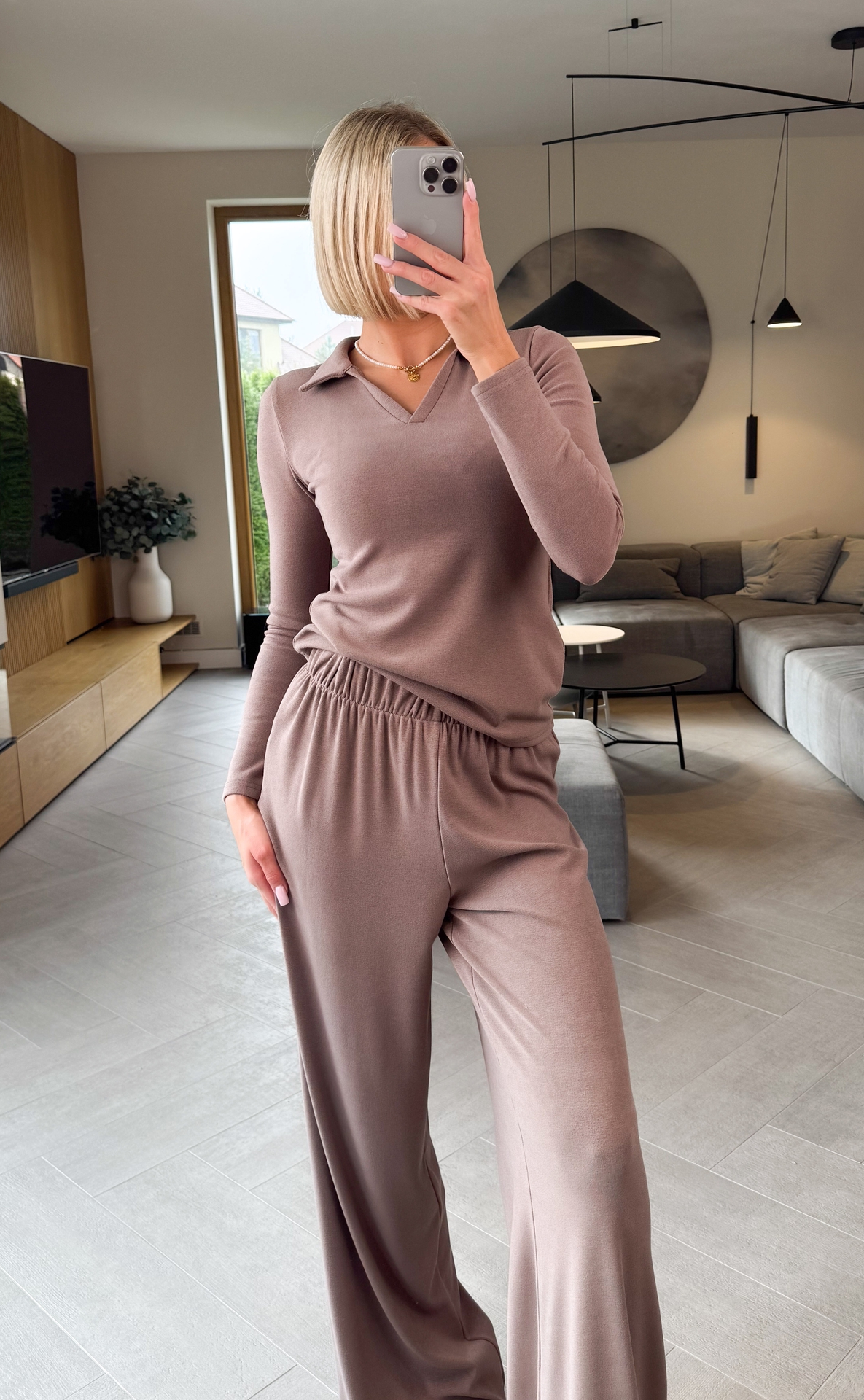 Komplet Taupe Vivien