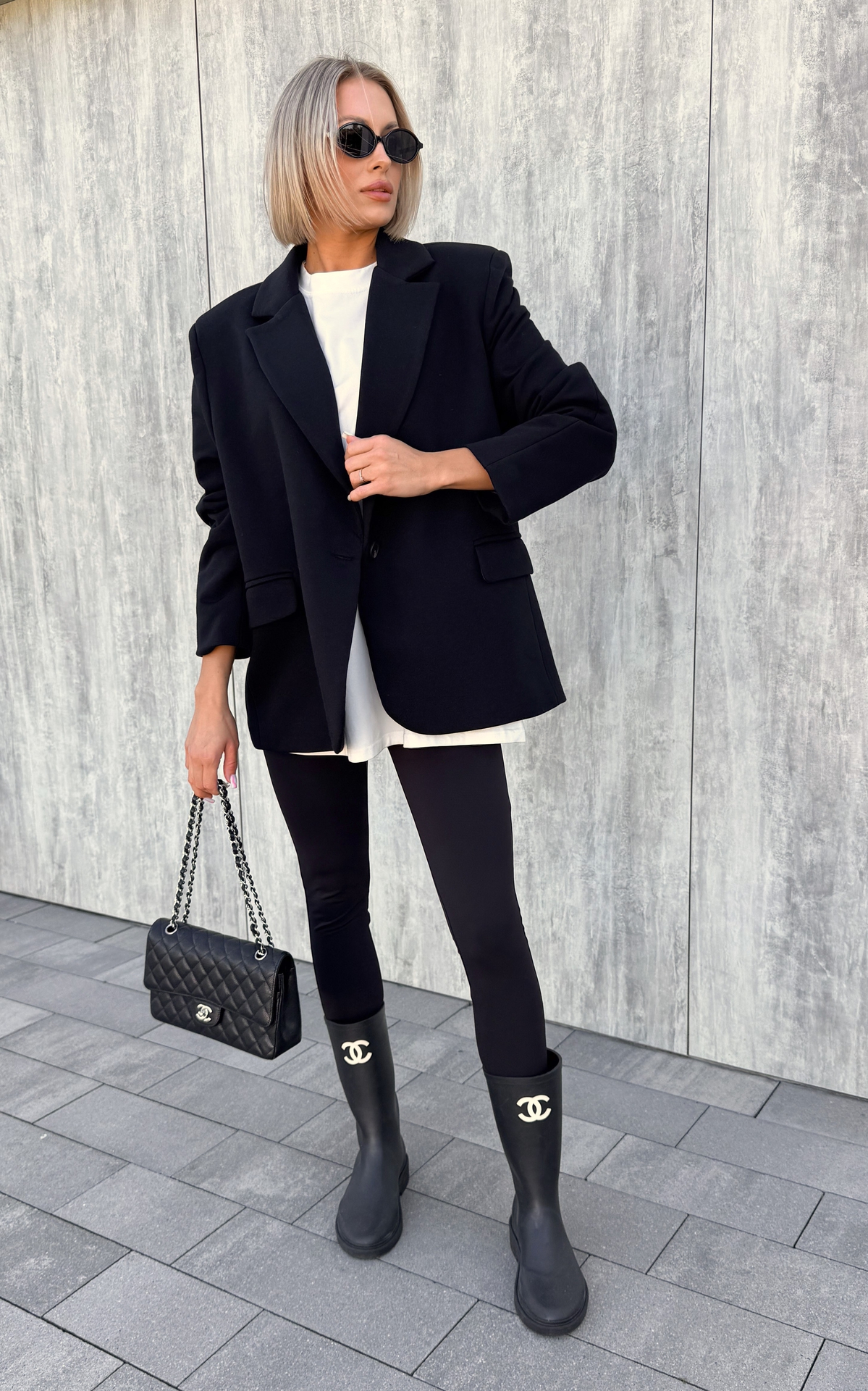 Marynarka Czarna Slay