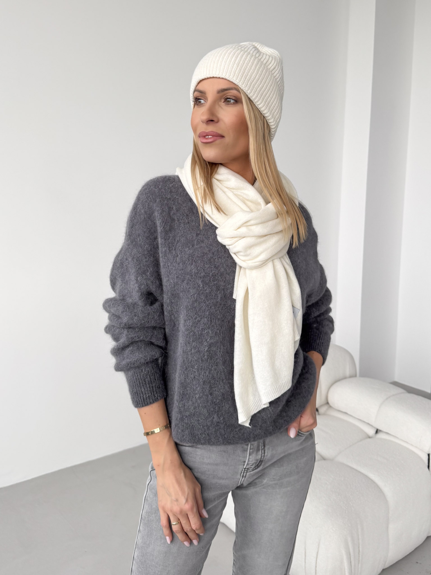 Komplet Kremowy Frost