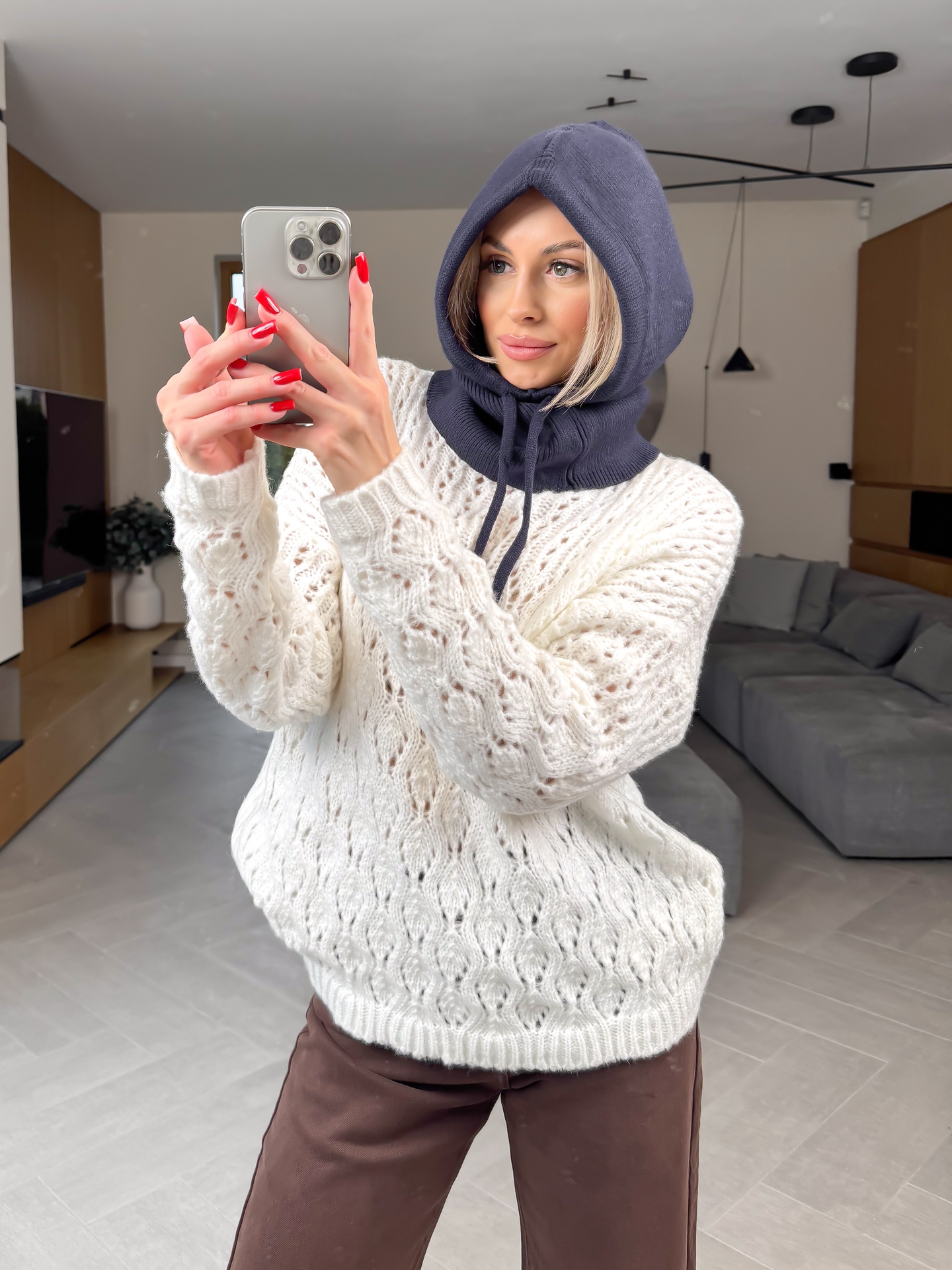 Kominiarka Granatowa Elar