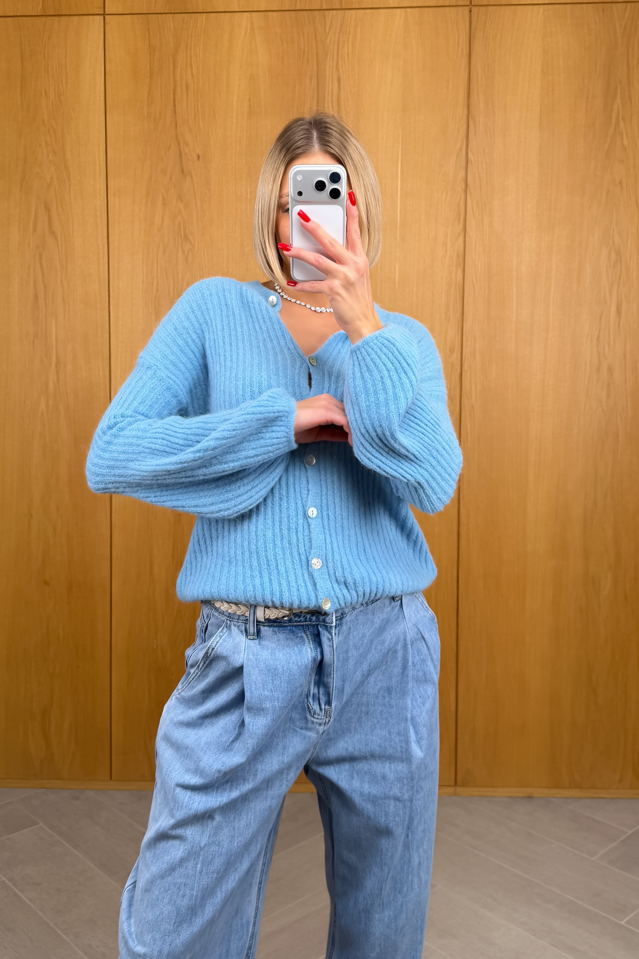 Sweter Niebieski Nena