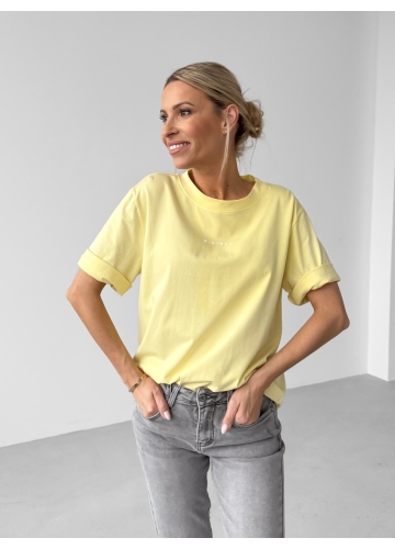 T-shirt Minimal Yellow