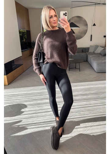 Sweter Brązowy Bella