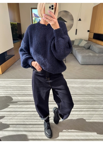 Sweter Granatowy Lou