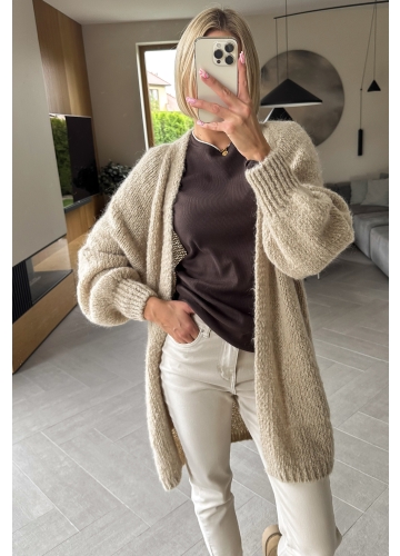 Sweter Beżowy Rees