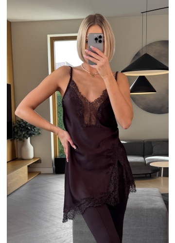 Bluzka Brązowa Elena