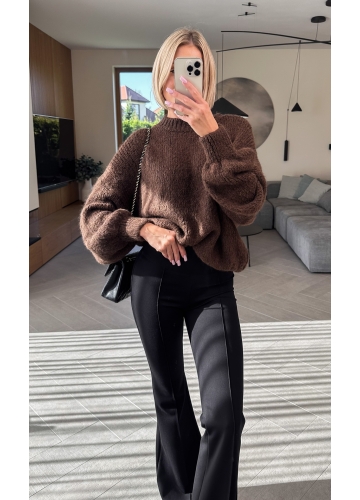 Sweter Brązowy Lou