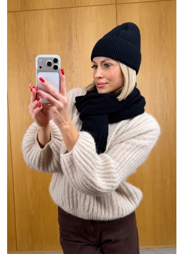 Komplet Czarny Frost