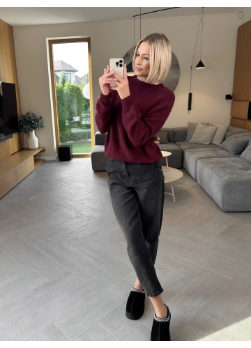 Spodnie Grafitowe Baggy