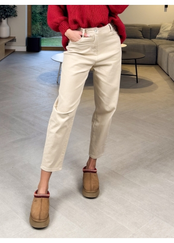 Spodnie Beżowe Baggy