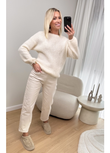 Sweter Kremowy Brandi
