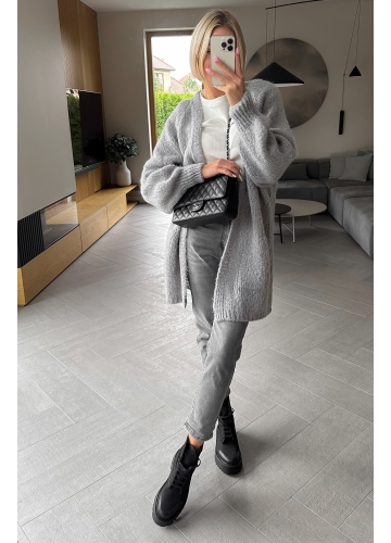 Sweter Szary Rees