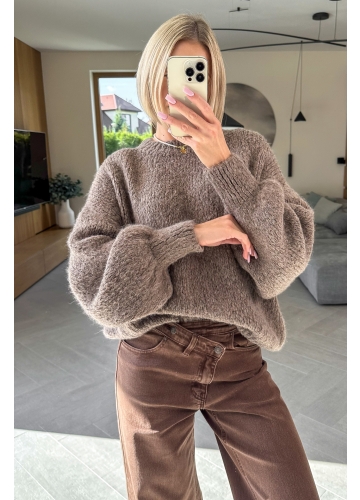 Sweter Taupe Lou