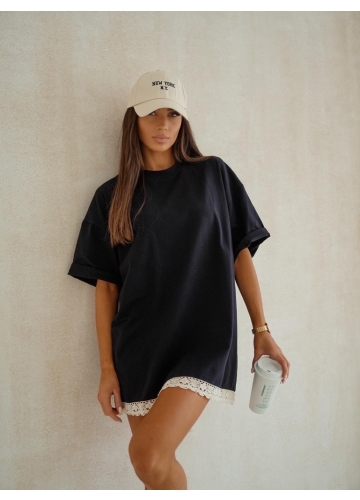 T-shirt Czarny Pinna