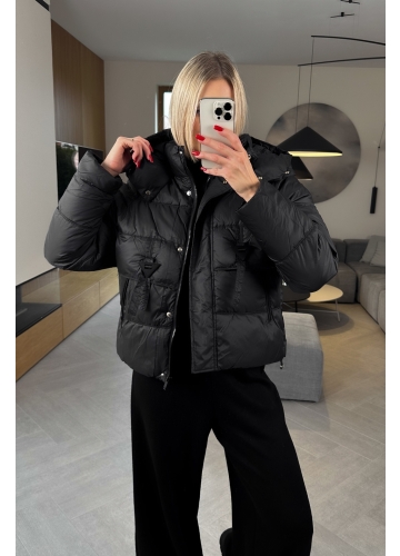 Kurtka Zimowa Czarna Softy