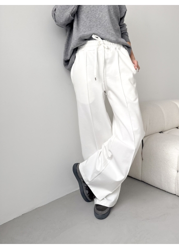 Spodnie Modish White