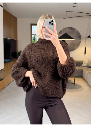 Sweter Brązowy Bliss