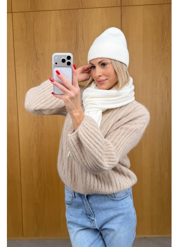 Komplet Kremowy Frost