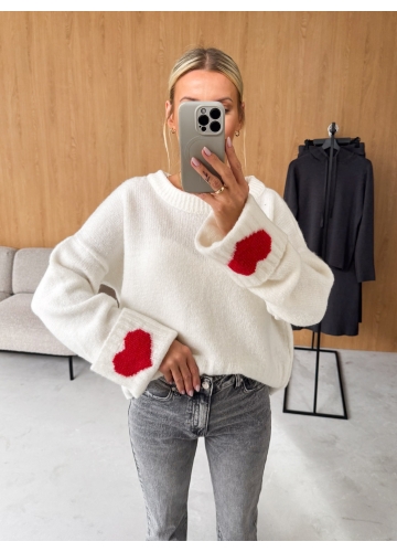 Sweter Kremowy Loro