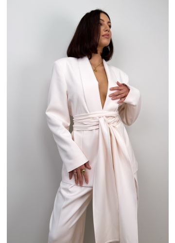 Garnitur Kremowy Mona