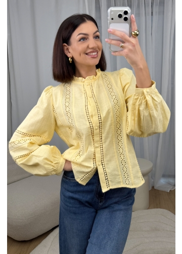 Koszula Żółta Fancy