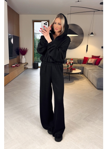 Komplet Sweterkowy Czarny Ture3