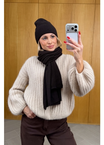 Komplet Brązowy Frost