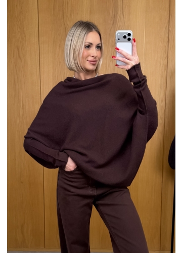 Sweter Brązowy Jose