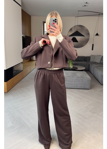 Komplet Brązowy Louis