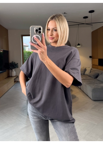 T-shirt Oversize Grafitowy