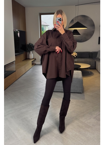 Koszula Brązowa Madria