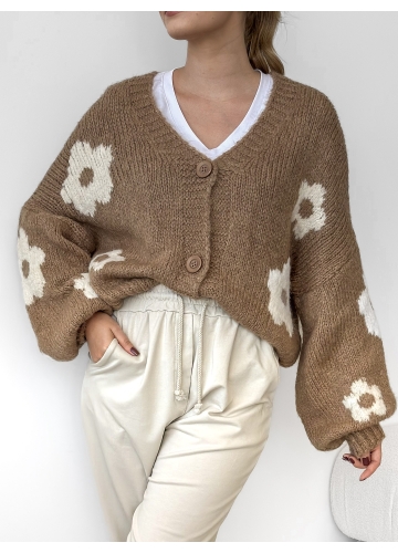 Sweter Alessia Camel