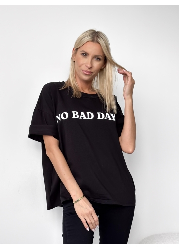 T-shirt No Bad Black