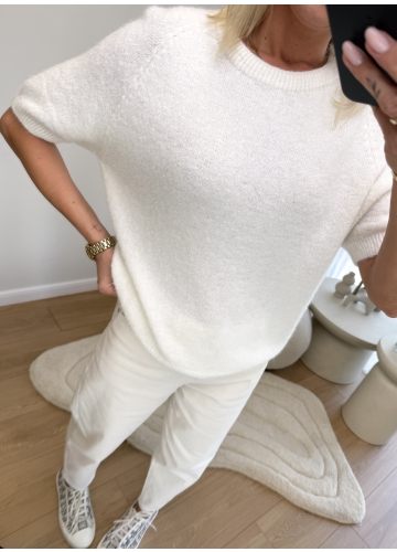 Sweter Kremowy Toca