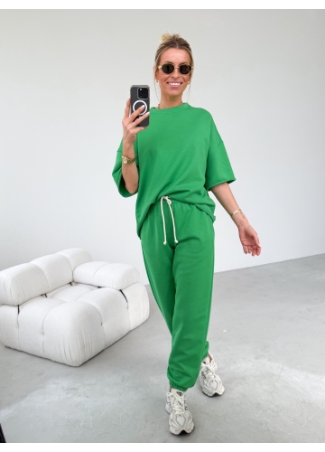 Komplet Dresowy Zielony Daily