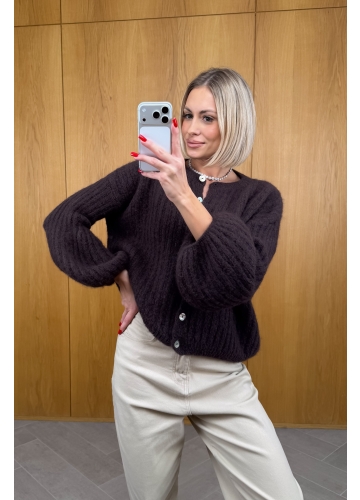 Sweter Brązowy Jolly