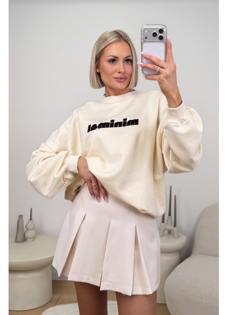 Bluza Kremowa Minimal