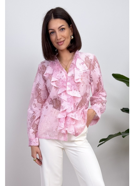 Koszula Różowa Linea