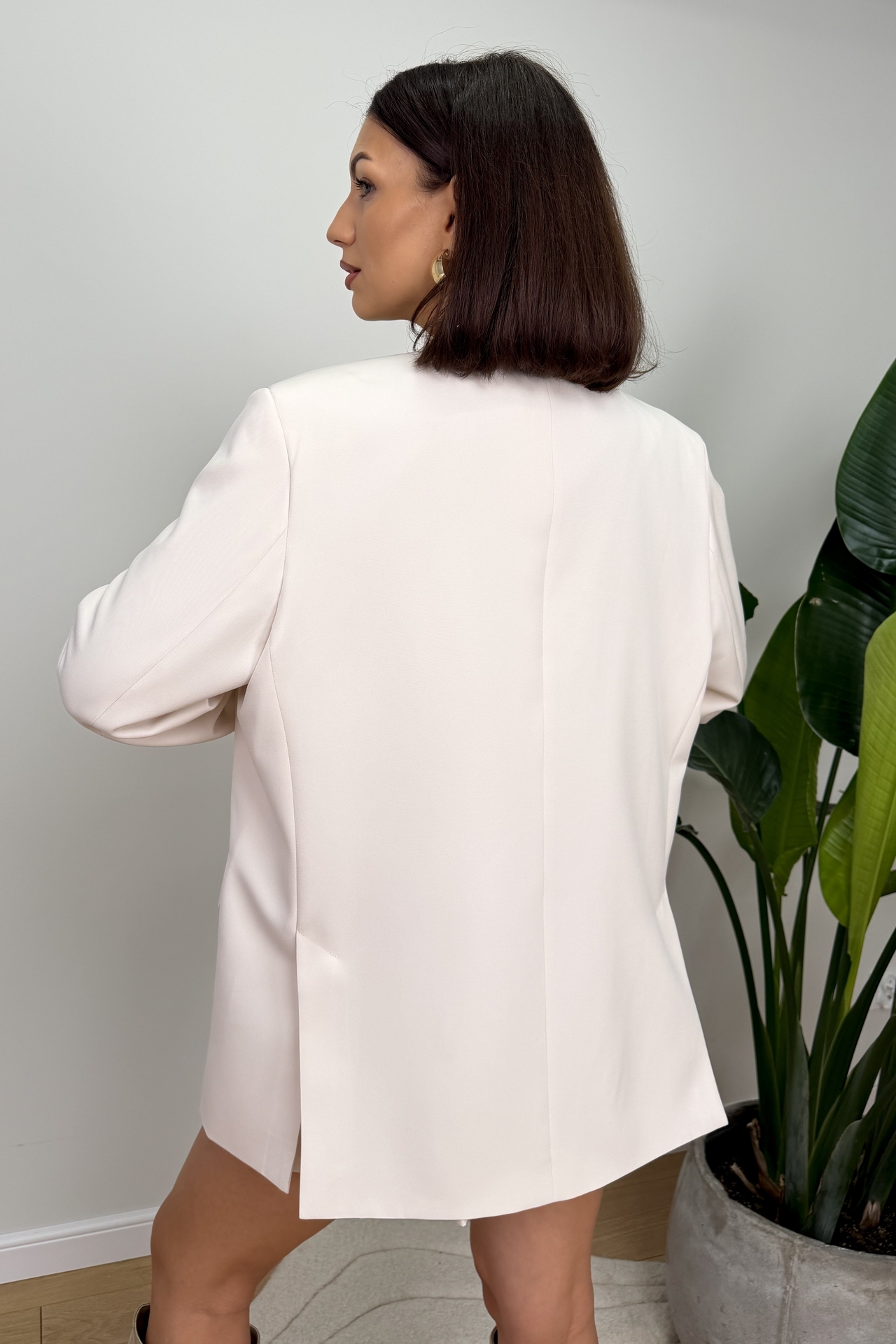 Marynarka Kremowa Astan 5