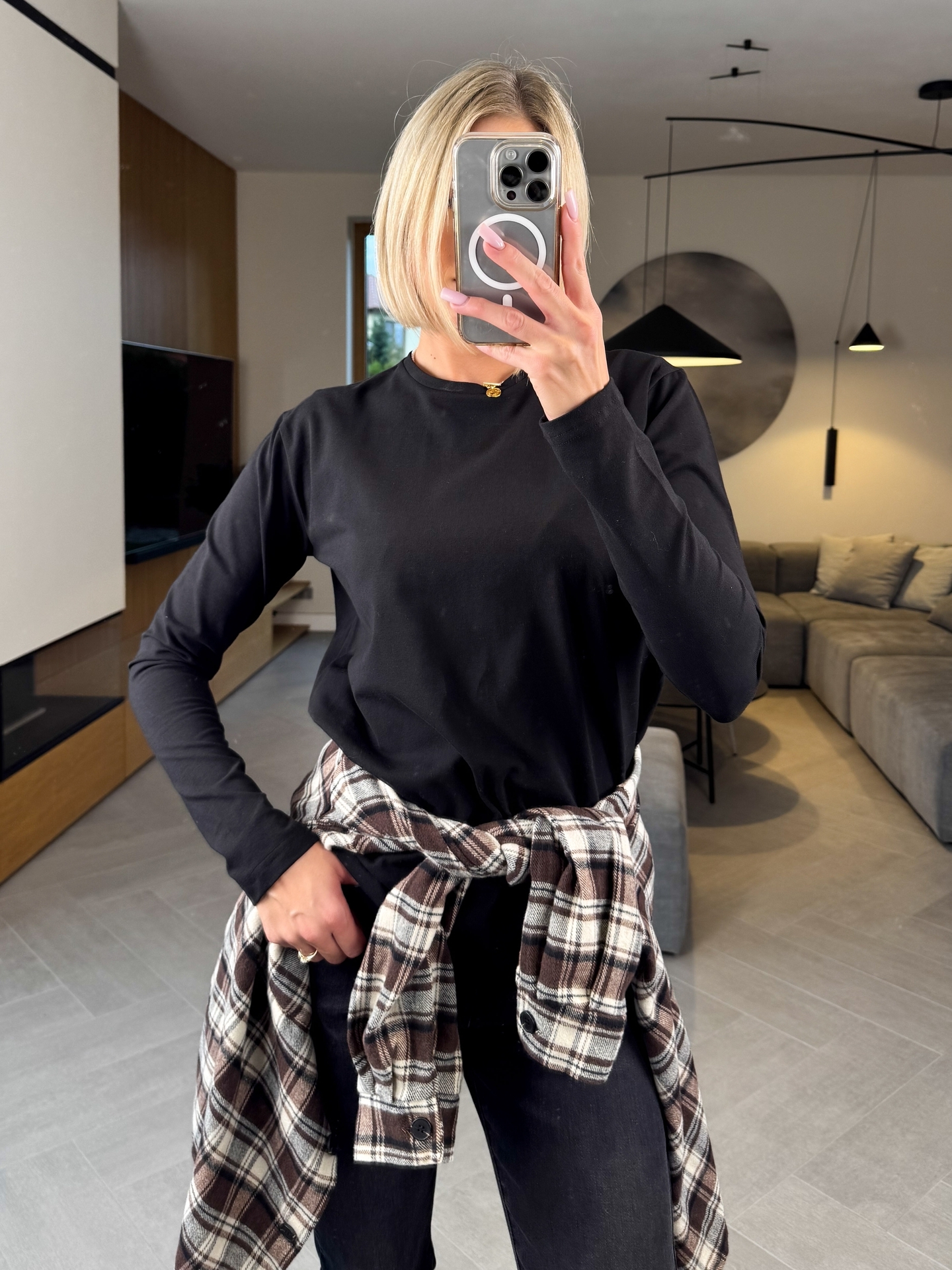 Bluzka Basic Black 3