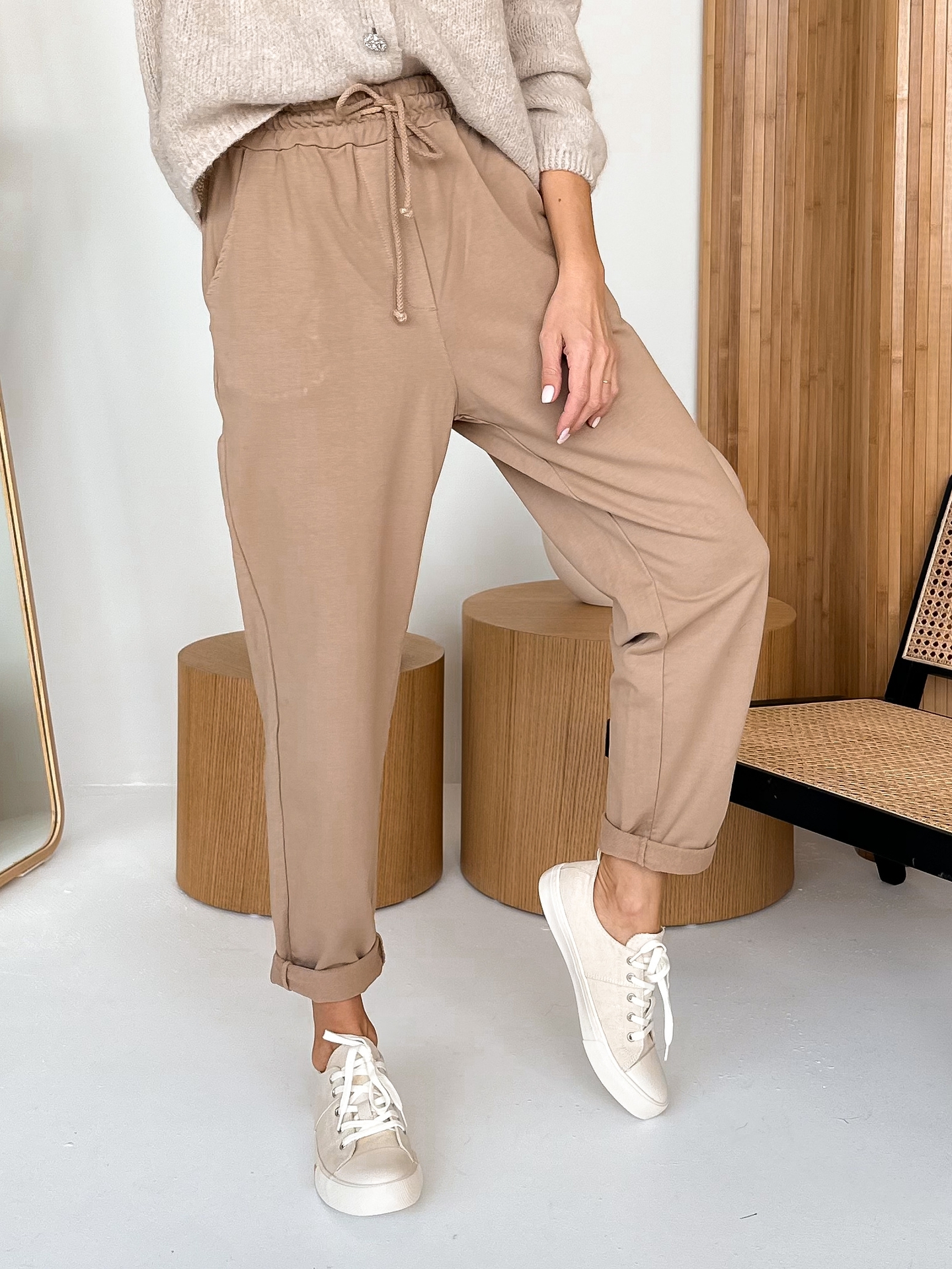 Spodnie Hobi Camel