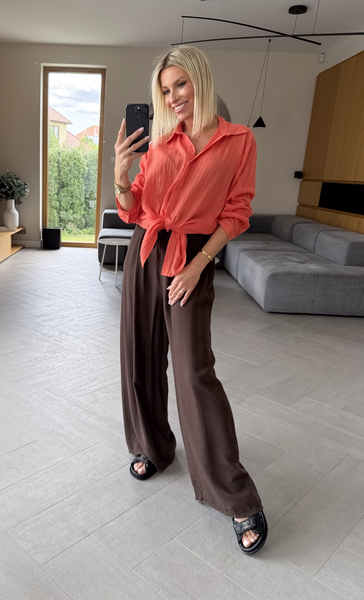 Koszula Pomarańczowa Megan 1