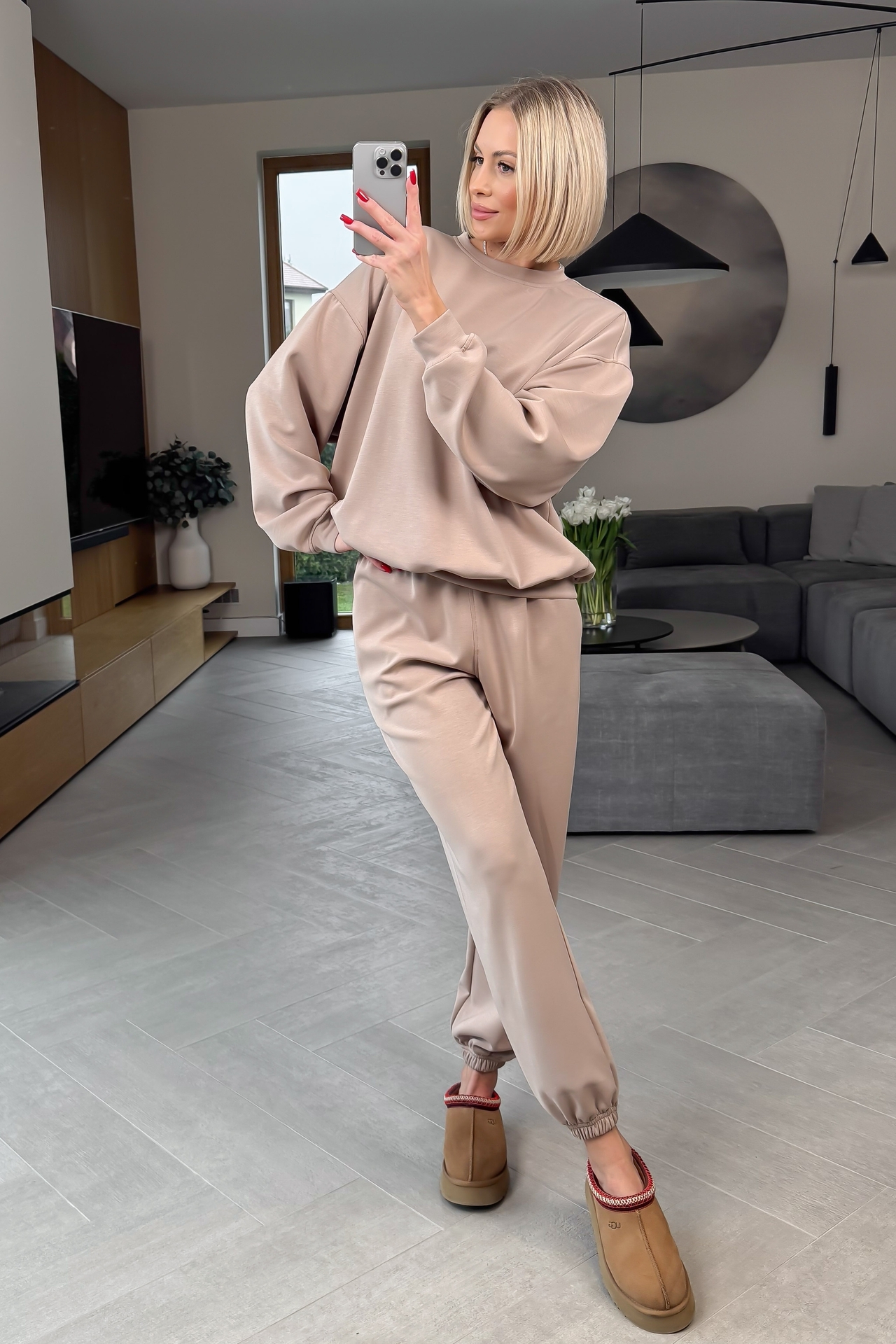 Komplet Masełko Baggy Taupe 1