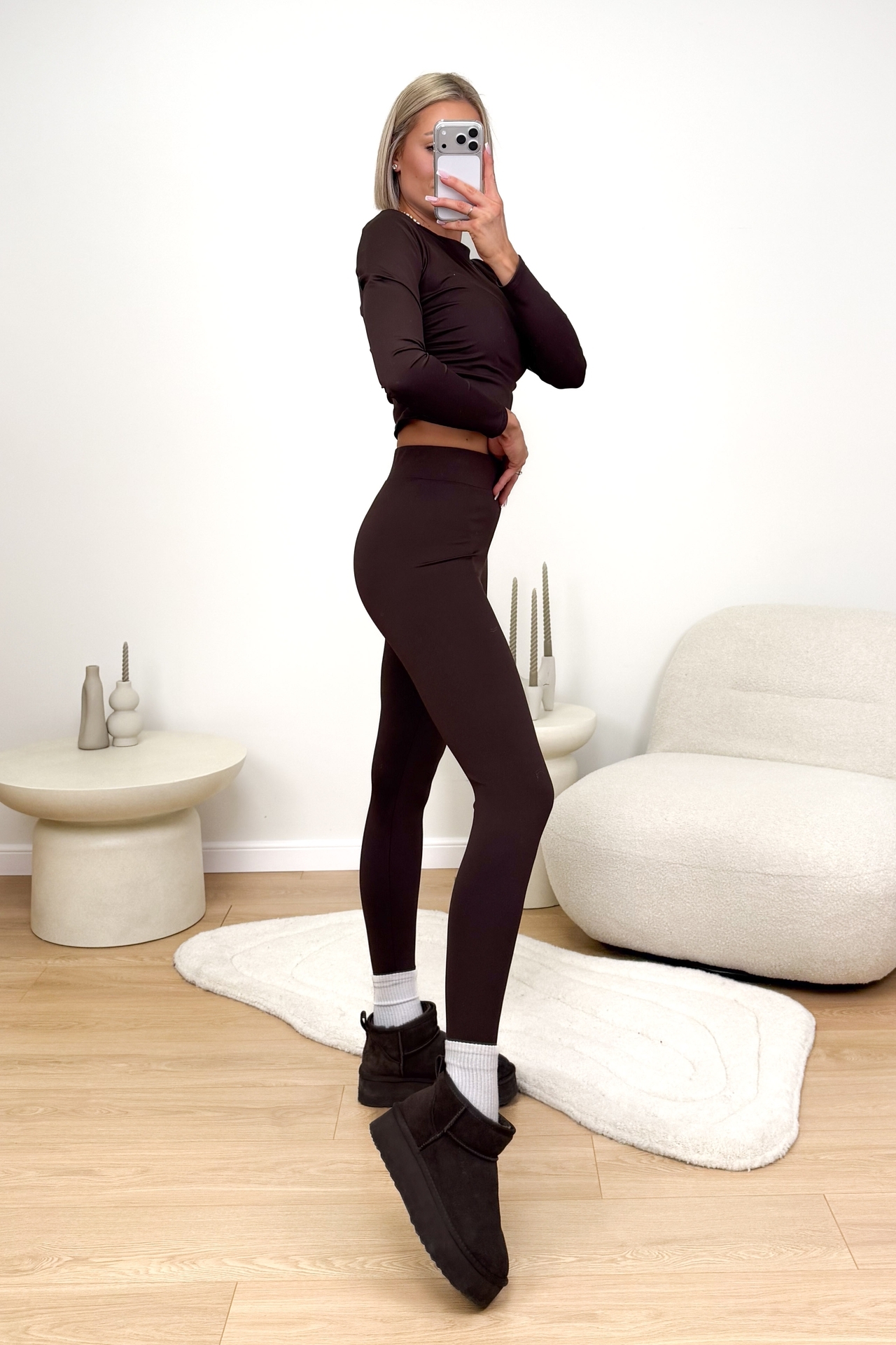 Komplet Brązowy Lison 4