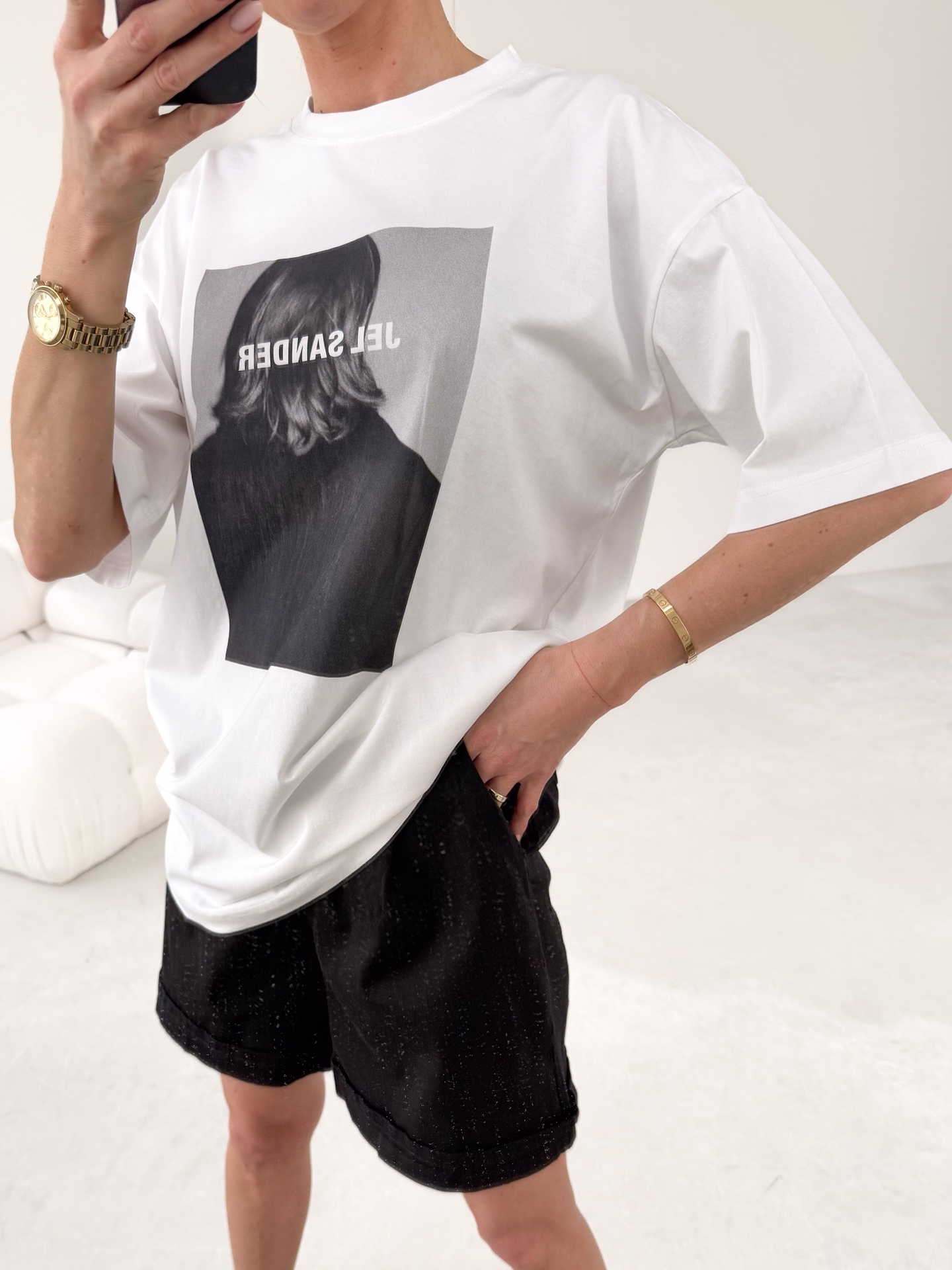 T-shirt Biały Sander 2