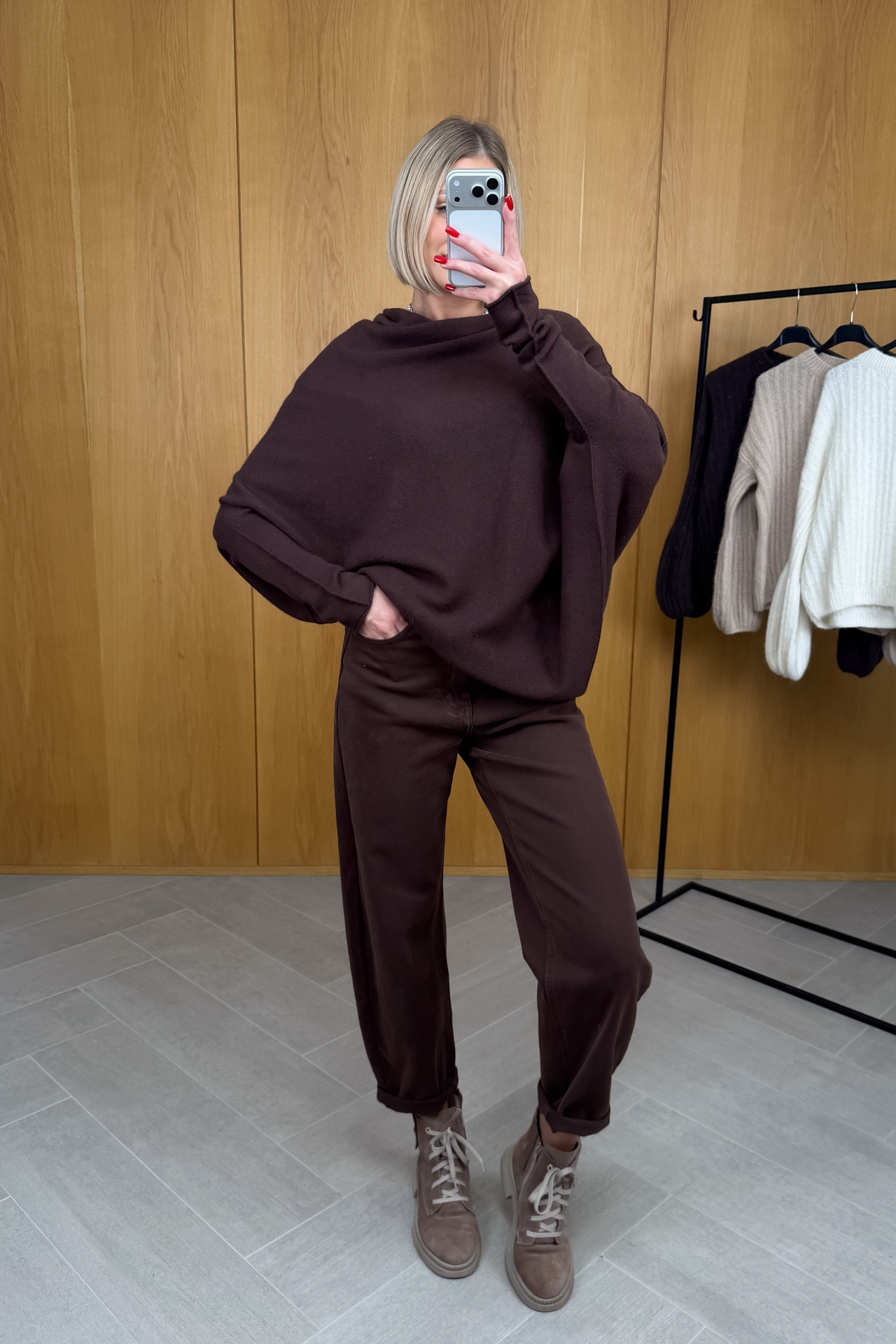 Sweter Brązowy Jose 2