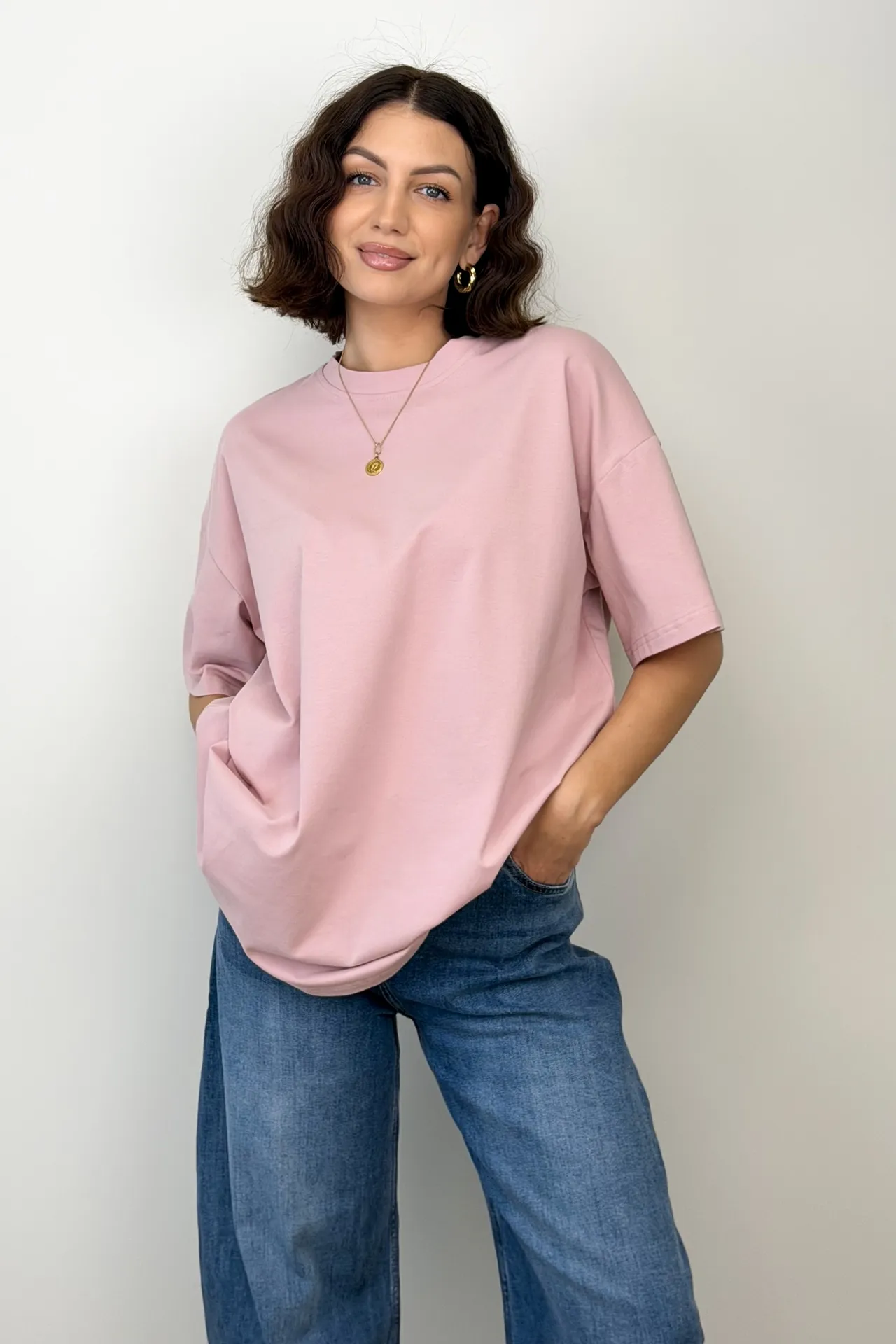 T-shirt Oversize Puder 4