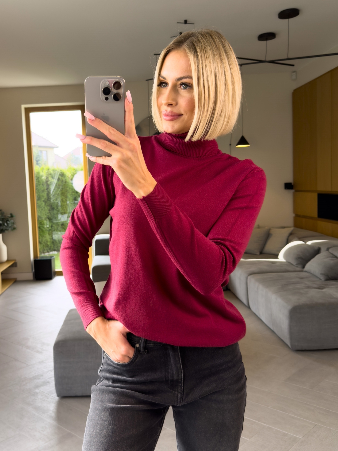 Golf Classic Bordowy 1